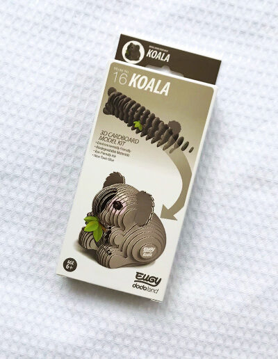 3D cardboard model Koala presentation box