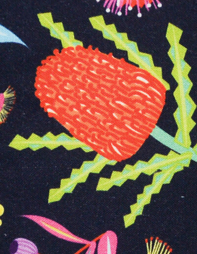 Aussie flora patterned fabric