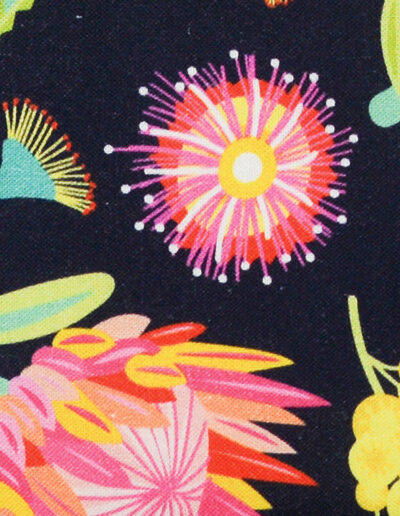 Aussie flora patterned fabric