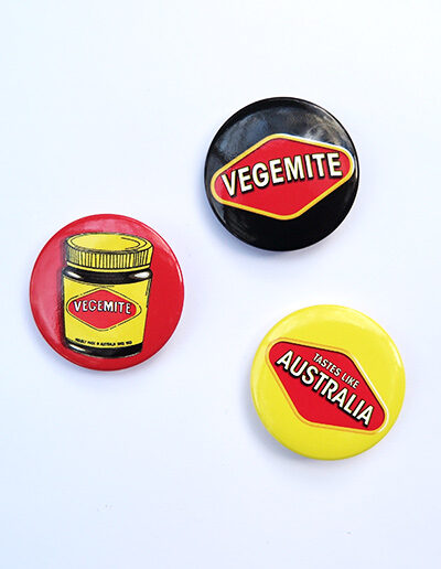 Vegemite buttons