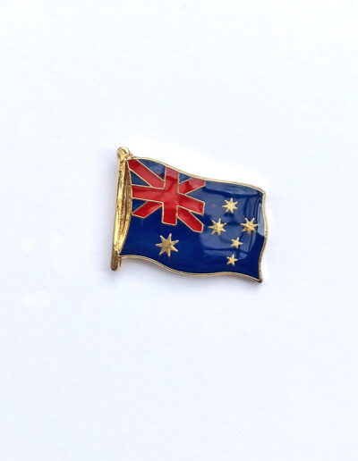 Australian flag pin