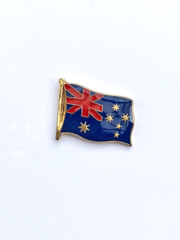 Australian flag pin