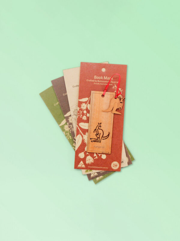Australian made wooden Koala bookmark
