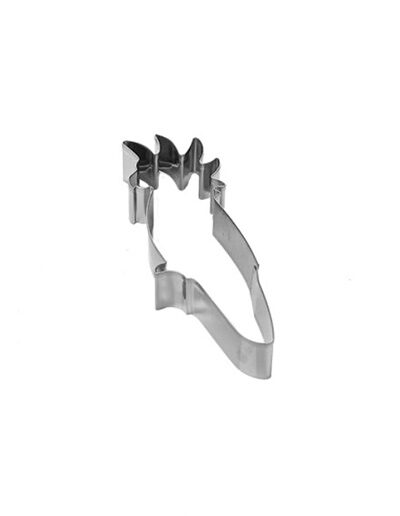 Cockatoo shaped metal cookie cutter
