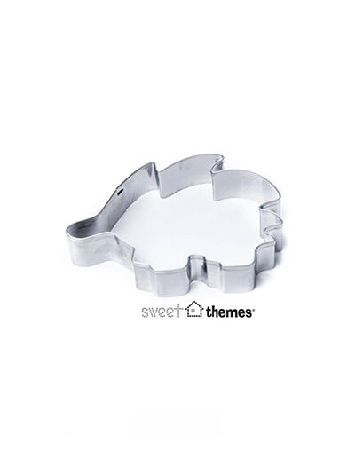Echidna shaped metal cookie cutter
