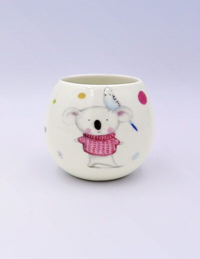 Barney Gumnut china mug. Barney Gumnut the koala is on this mug.