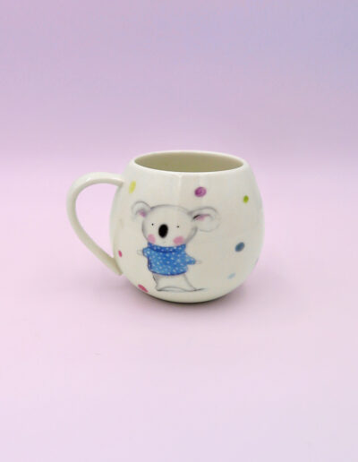 Barney Gumnut china mug. Barney Gumnut the koala is on this mug.