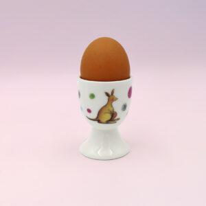 Barney Gumnut china egg cup. Hoppity Kangaroo is on this egg cup.