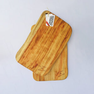 Two large wooden chopping boards