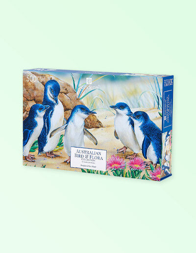 Penguin 500 piece jigsaw puzzle box