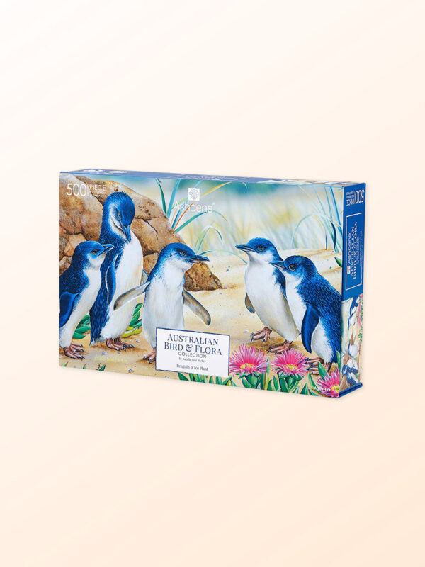 Penguin 500 piece jigsaw puzzle box