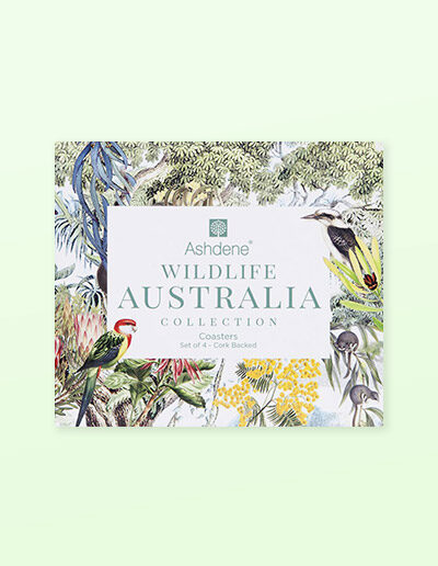 Wildlife Australia coaster boxed set of 4