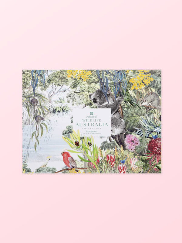 Wildlife Australia Placemats set box