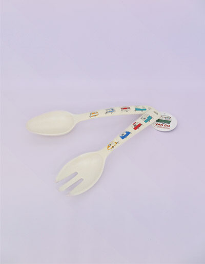 Coloured caravans Salad Servers