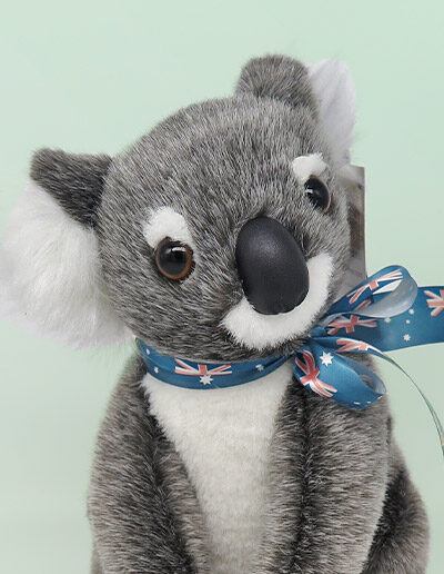 Plush Koala and boomerang 21cm