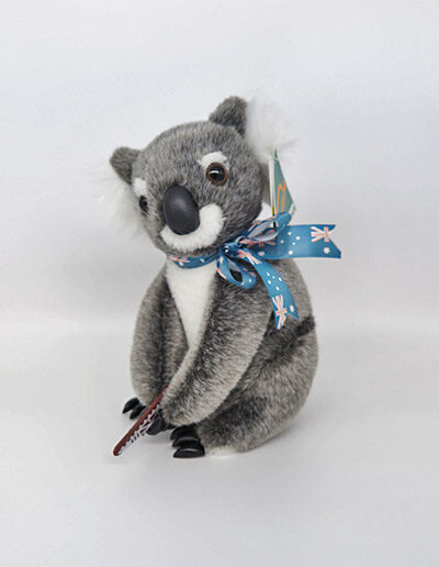 Plush Koala and boomerang 21cm