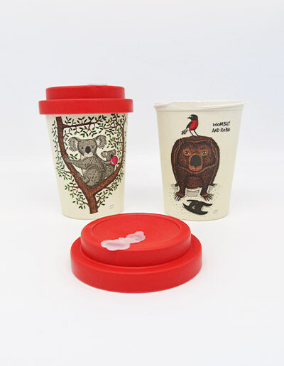 Koala & Wombat Eco bamboo keep cup