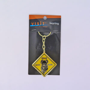 Koala Road Sign Keyring