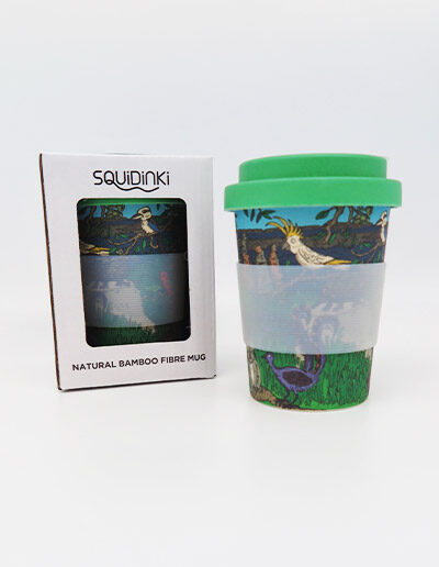 Wildlife Eco bamboo keep cup with gift box