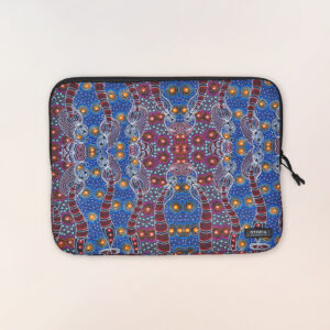 Neoprene laptop sleeve by Colleen Wallace