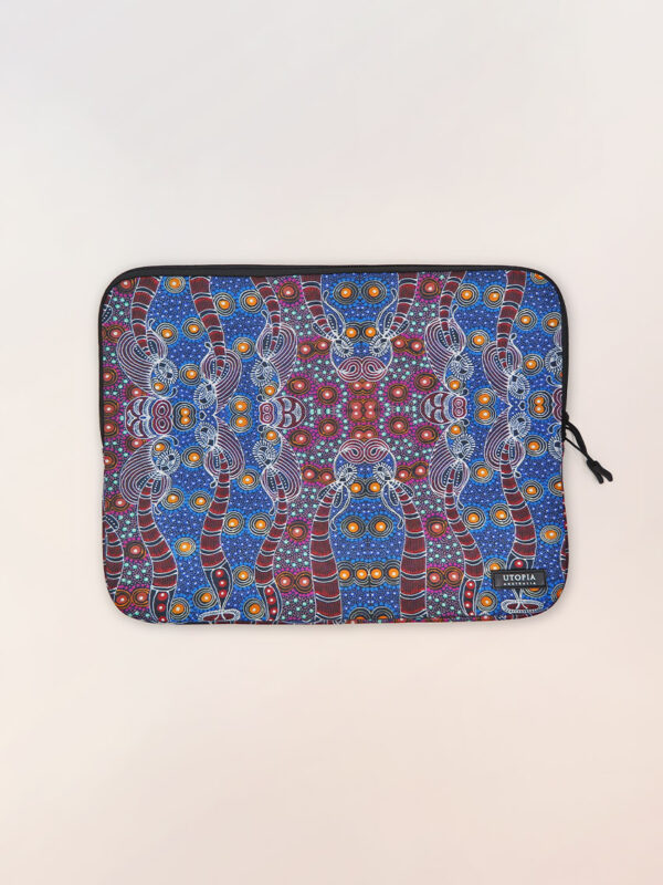 Neoprene laptop sleeve by Colleen Wallace