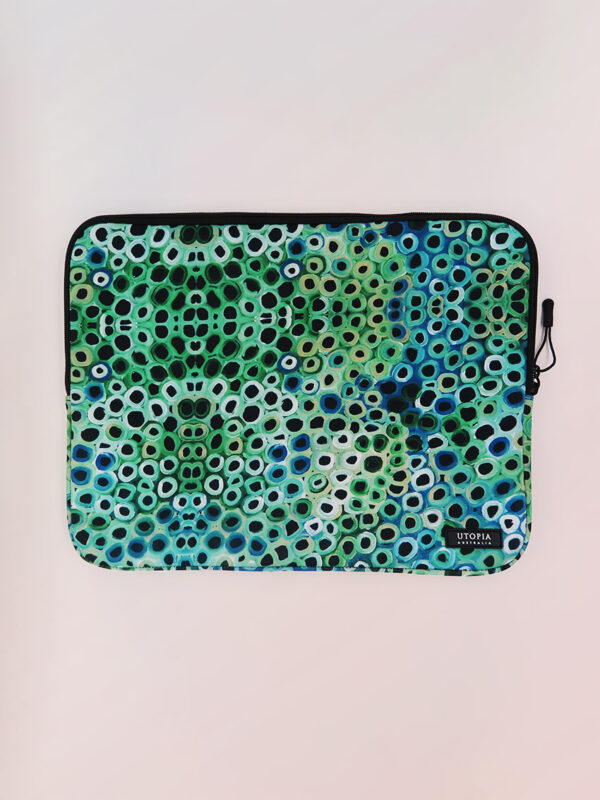 Neoprene laptop sleeve by Lena Pwerle