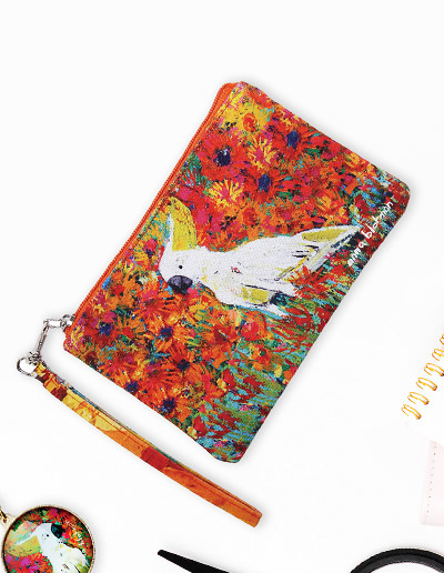 Cockatoo purse
