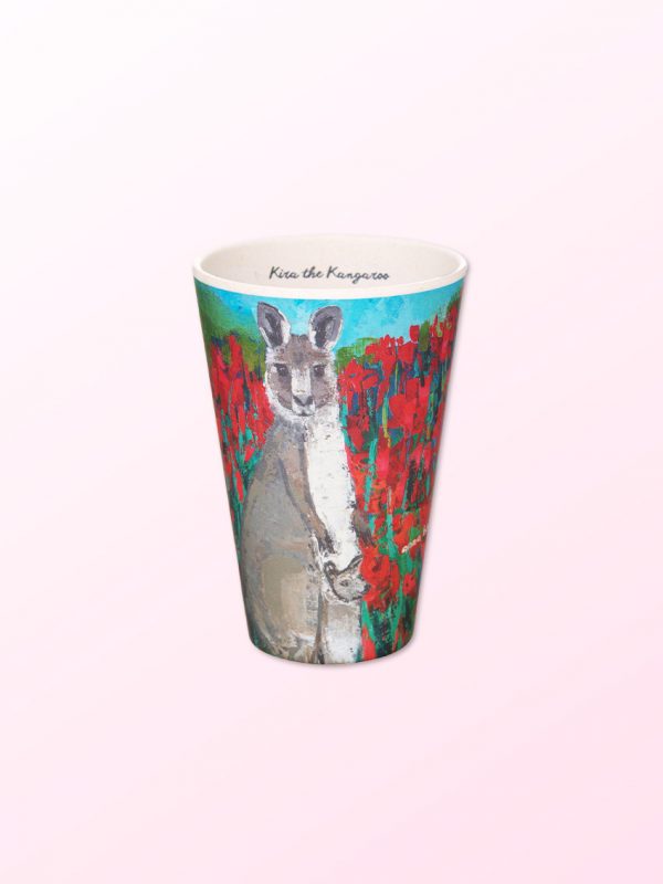 Kangaroo bamboo cup