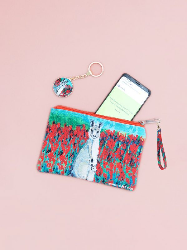 Kangaroo purse