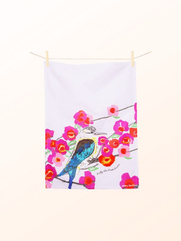 Kookaburra teatowel