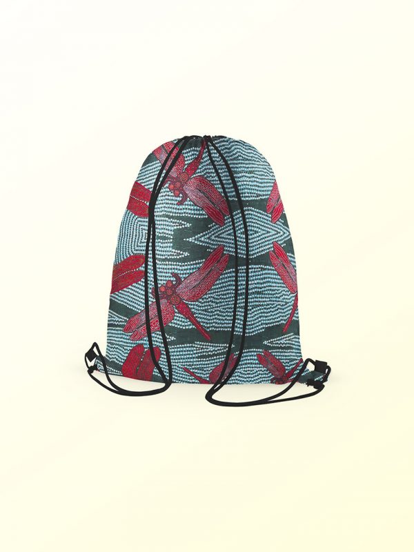 Drawstring backpack -Sheryl Burchill