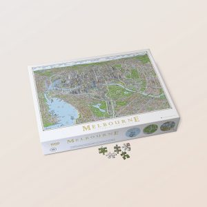 Melbourne Map Jigsaw Puzzle