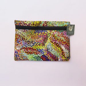 Australian Made Zipped case. Indigenous art design