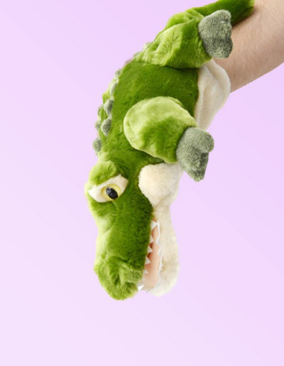 Croc puppet