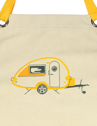 Yellow Caravan apron