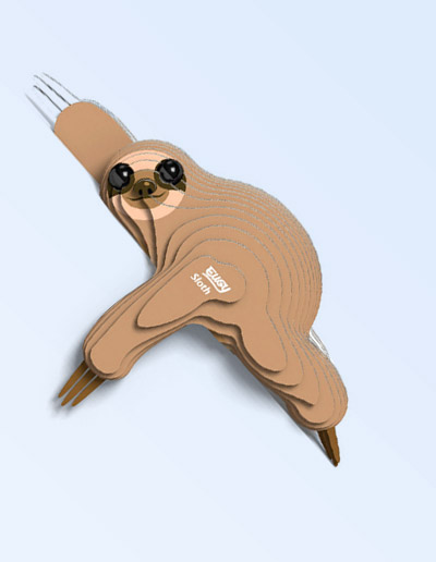Eugy Dodoland Sloth 3D model