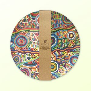 Betty Club design plate set of 4