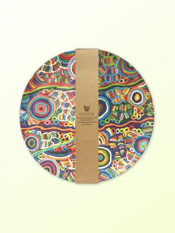 Betty Club design plate set of 4