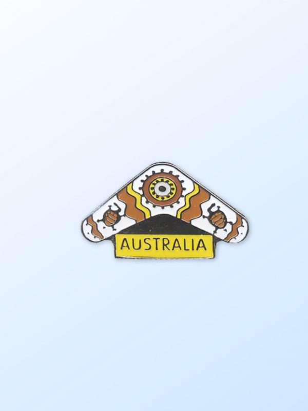 Boomerang Australia pin