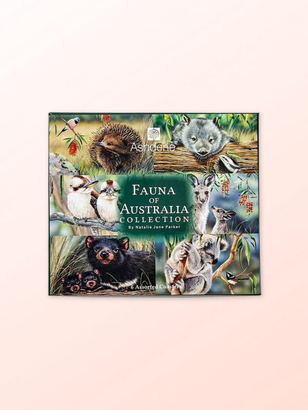 Fauna of Australia Coasters set of 6