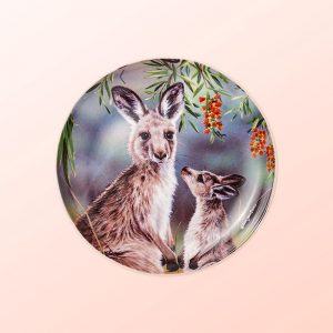 Kangaroo design plate