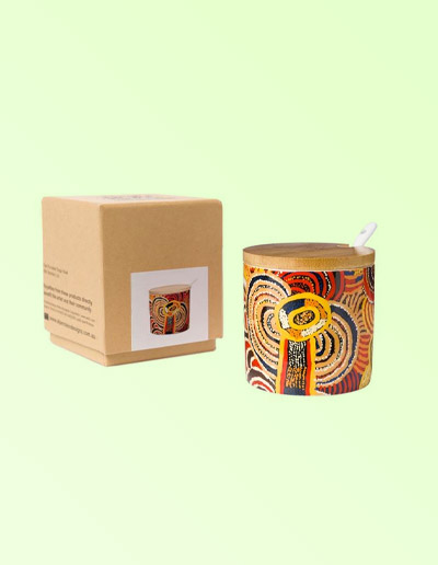 Nora Davidson design sugar bowl and gift box