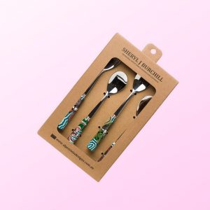 Sheryl Burchill design teaspoon set of 4