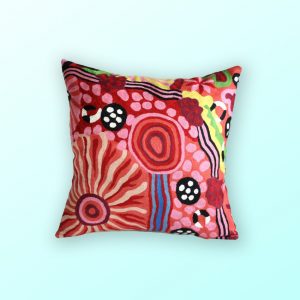 Damien and Yilpi Marks cushion cover 50cm