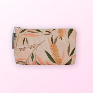 Bottlebrush small cosmetic bag