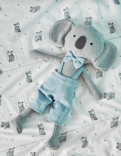 Koala Cutie Blue plush toy