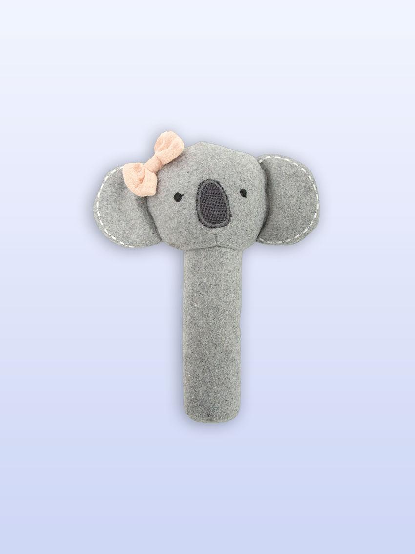 Koala Cutie pink rattle