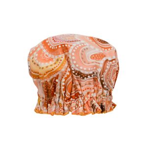 Sandhills design shower cap