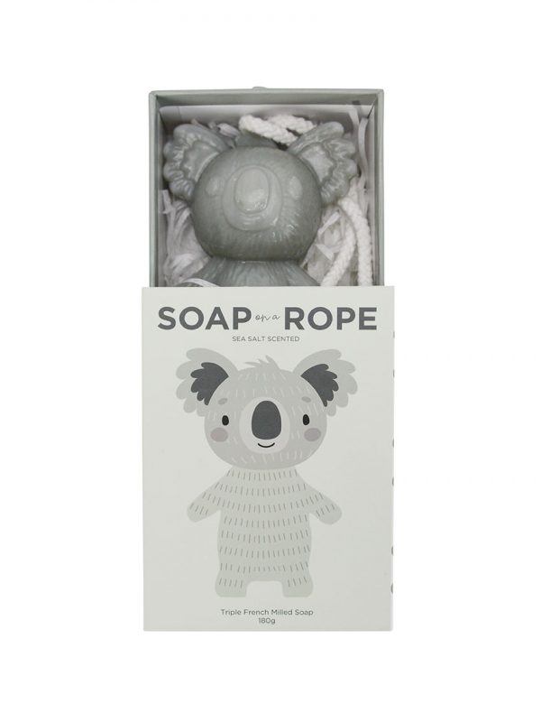 Koala Soap-on-a-rope in its box