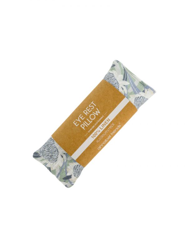 Waratah eye rest in paper packaging
